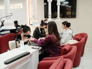 NailàCarte Chicago boutique nail salon interior