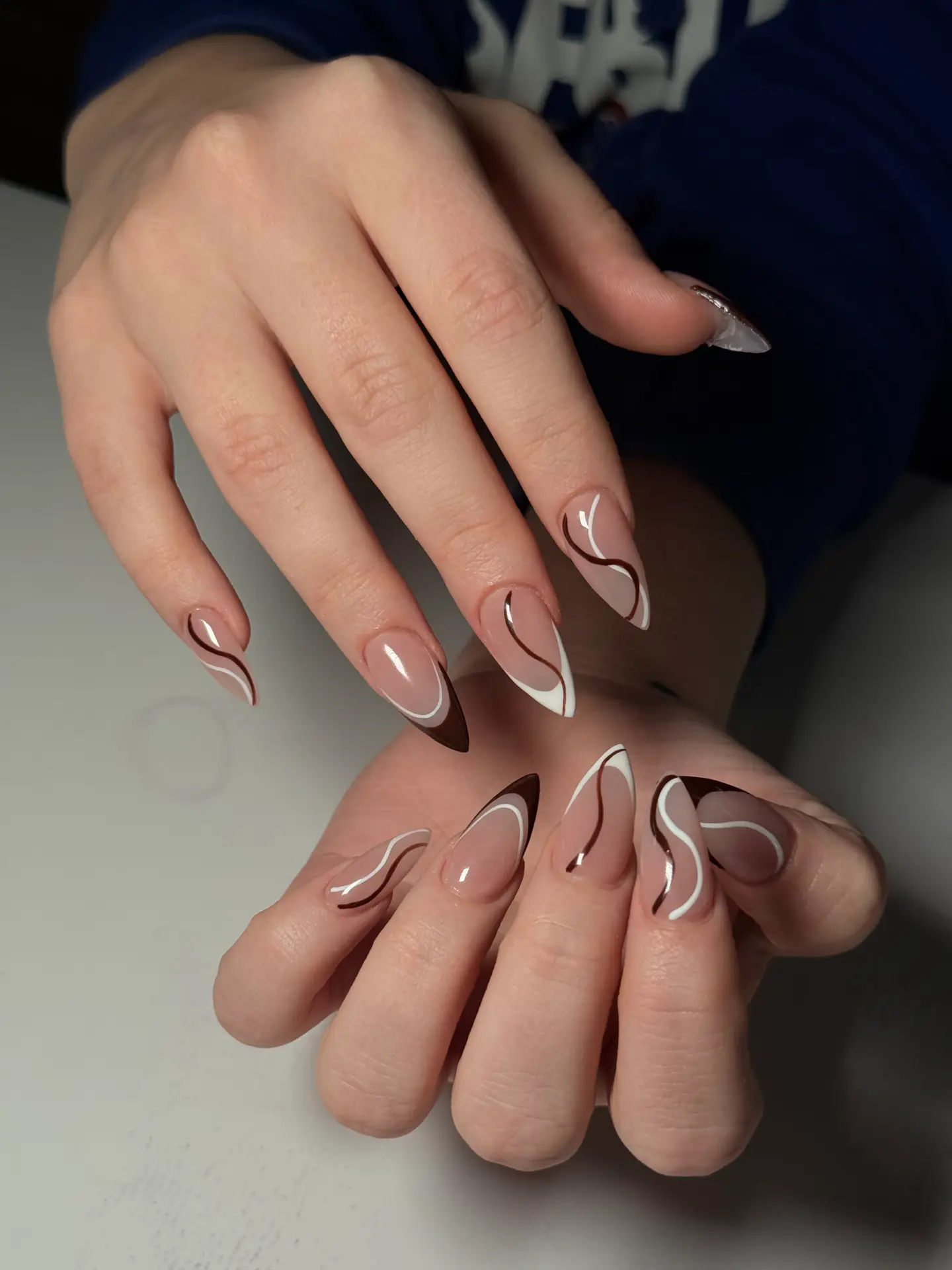 Trending personalized custom nail art designs popular on social media