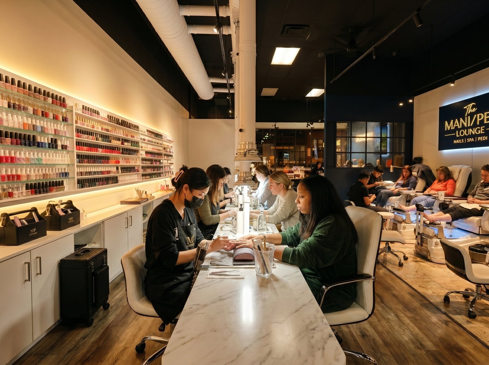 Best nail salon in West Loop for manicure pedicure and nail art