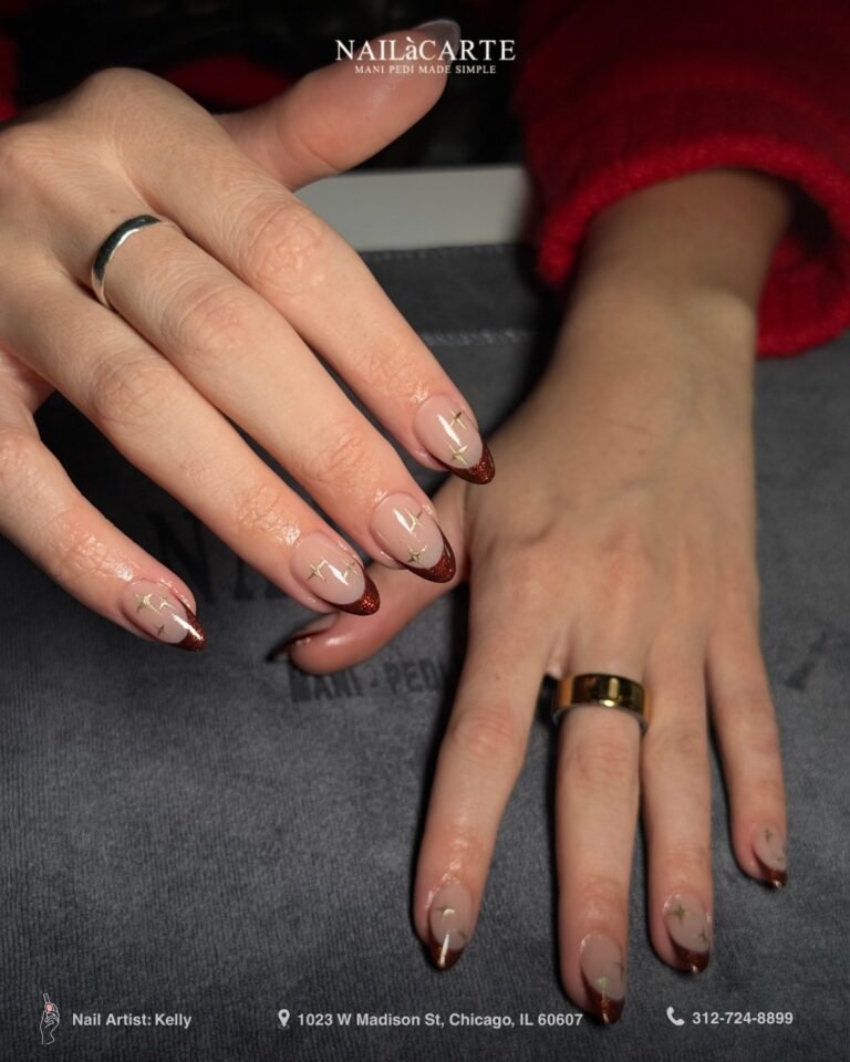 ❤️-𝗖𝗵𝗿𝗼𝗺𝗲-𝗙𝗿𝗲𝗻𝗰𝗵-𝗖𝗹𝗲𝗮𝗻-𝗦𝗵𝗮𝗿𝗽-𝗖𝗶𝘁𝘆-𝗥𝗲𝗮𝗱𝘆Nails-Artist-EKelly-M French Manicure Ideas for Brides