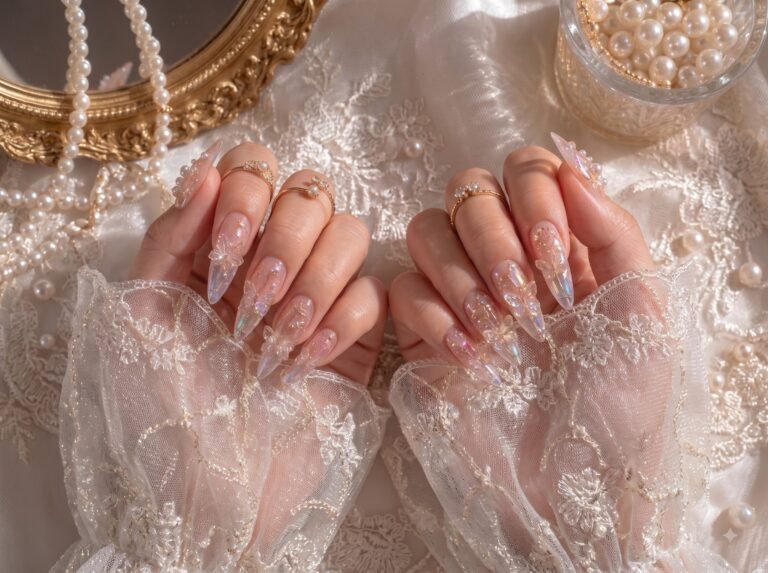 Pearls nails designs overview featuring elegant luxury manicure trends for 2026