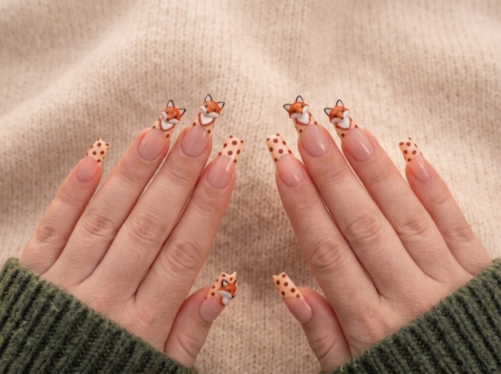 best fox nails chosen according to hand size and finger proportions