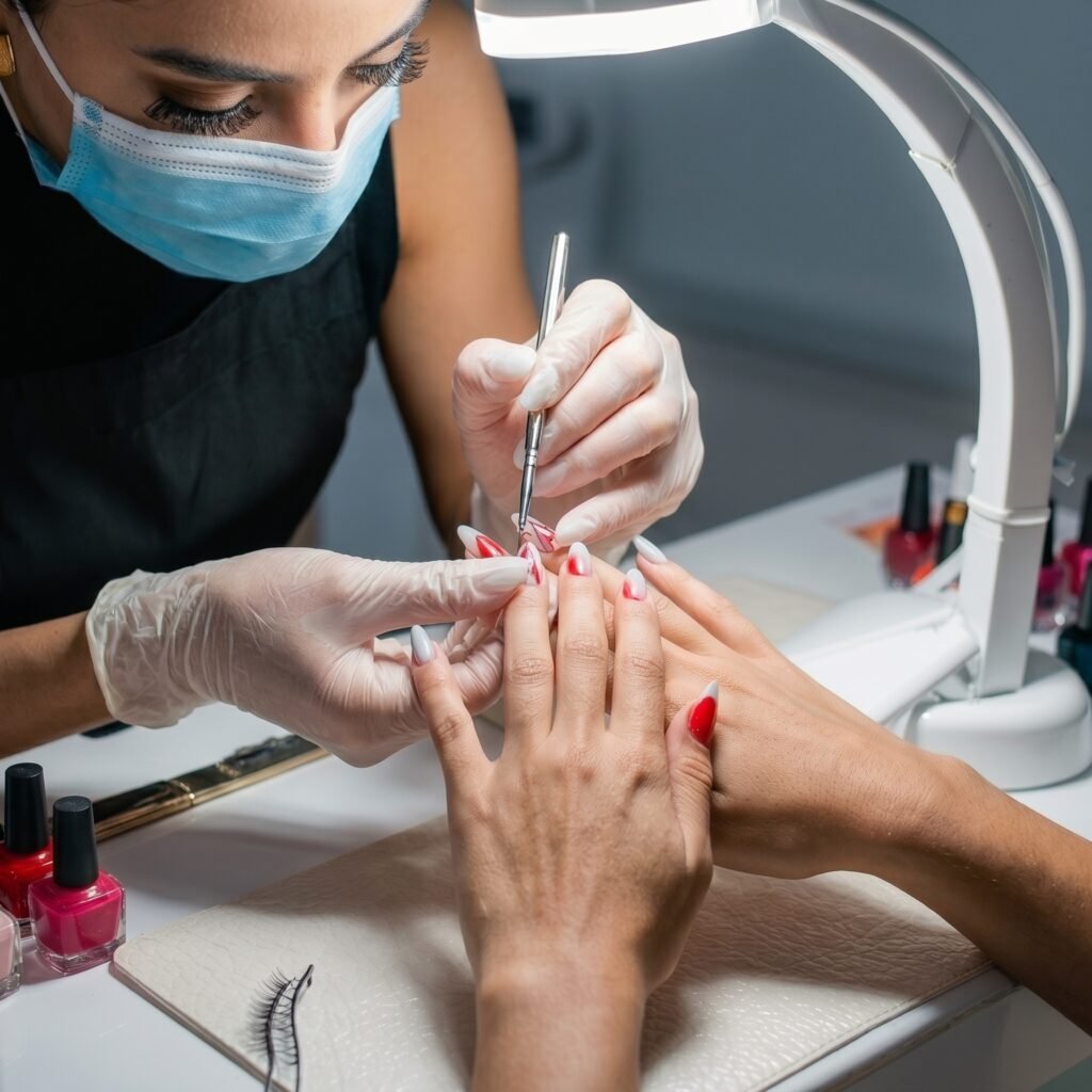 builder gel nail growth support protecting weak natural nails from everyday damage