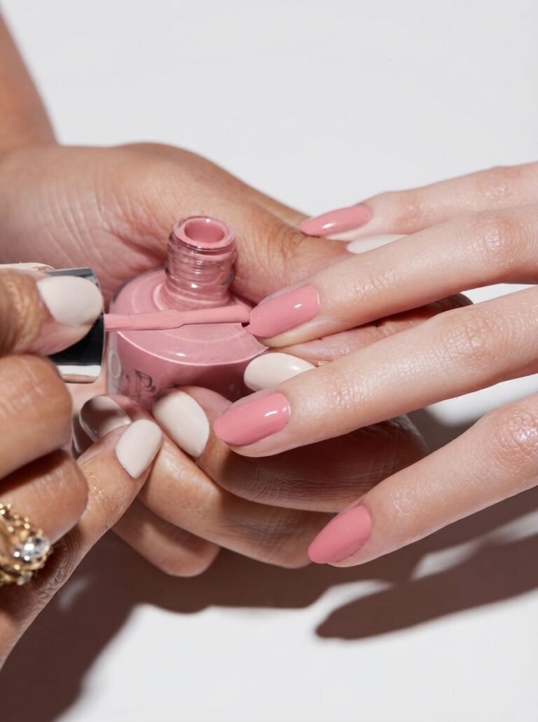 Builder gel manicure creating a natural nail shape and strengthening weak nails What Is Builder Gel for Stronger Natural Nails