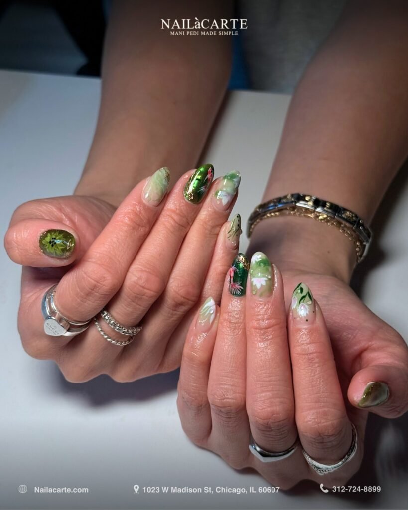 Builder gel definition showing a strengthening gel used to add structure to natural nails