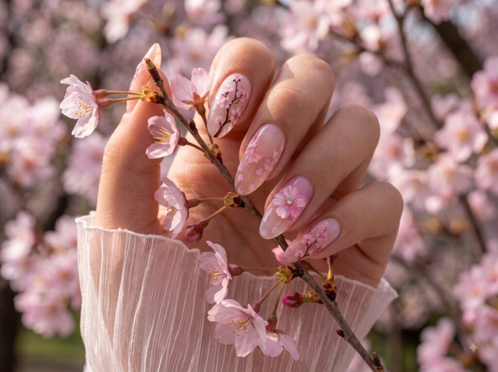Minimalist premier nails designs with fine lines and subtle accents
