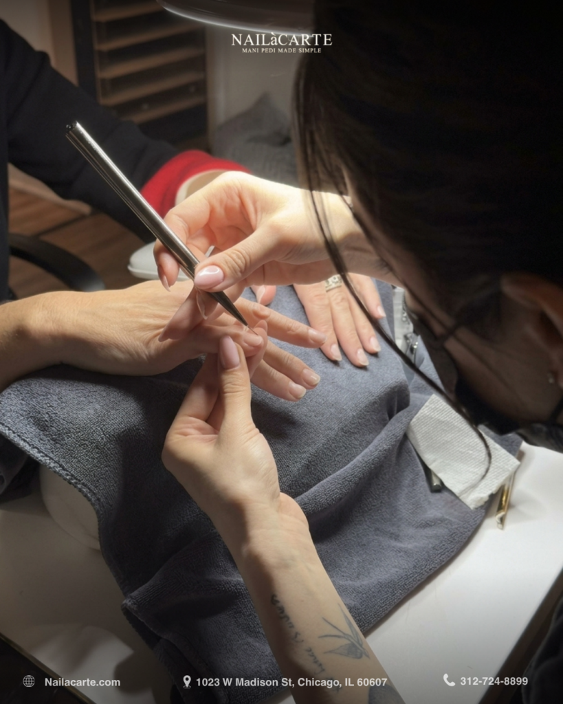 Nails near me River North gel manicure appointment