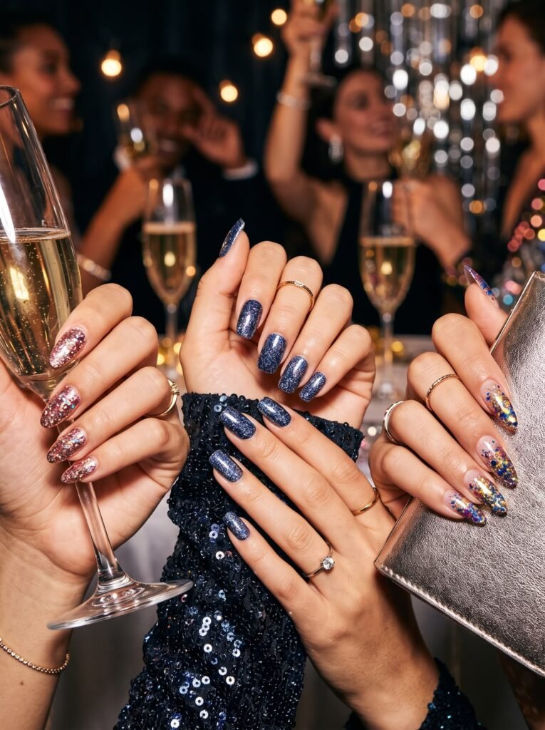 Nails near me Wicker Park for press on nails and nail art for party